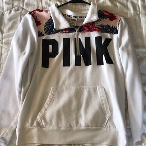 PINK half zip